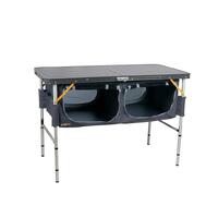 OZtrail - FOLDING TABLE WITH STORAGE