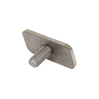 Rhino-Rack B222-BP - M8 X 16.5mm (20.6mm x 45mm) Stainless Steel Rectangular T-Bolt (4-Pack)