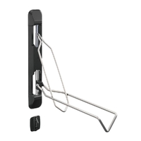 Bike Rakz Ezi Fold Wall Mounted Single Bike Rack - Medium (2.8" - 5.0")