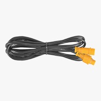 Hardkorr DC Extension Cable - 4 Pin Orange (0.6m)